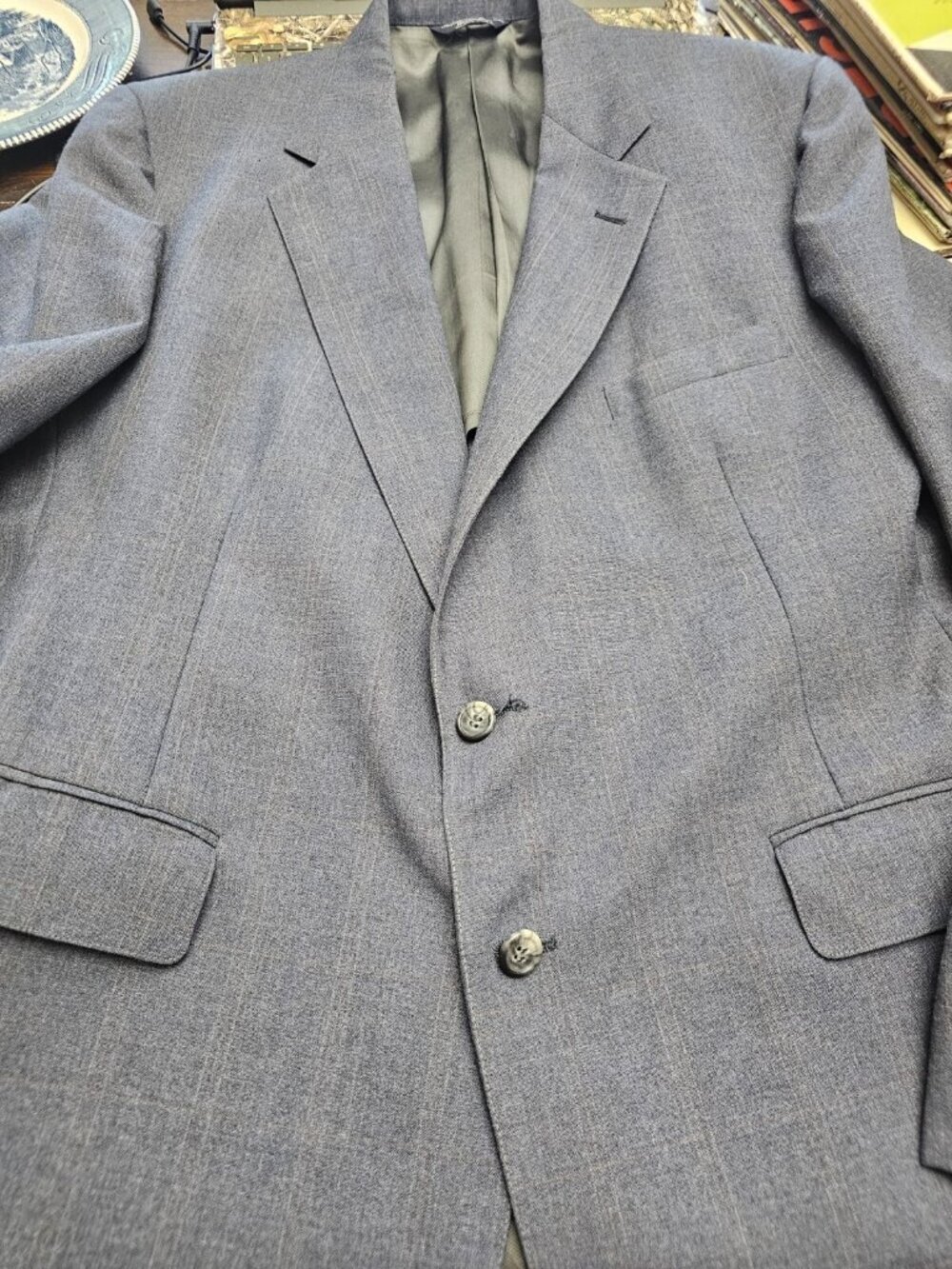 Cricketeer Blazer Suit Jacket Coat Gray Men's Size 42 Regular